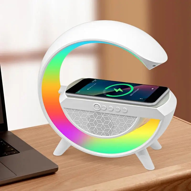 Caixa de Som G-Speaker com Carregador Sem Fio Bluetooth